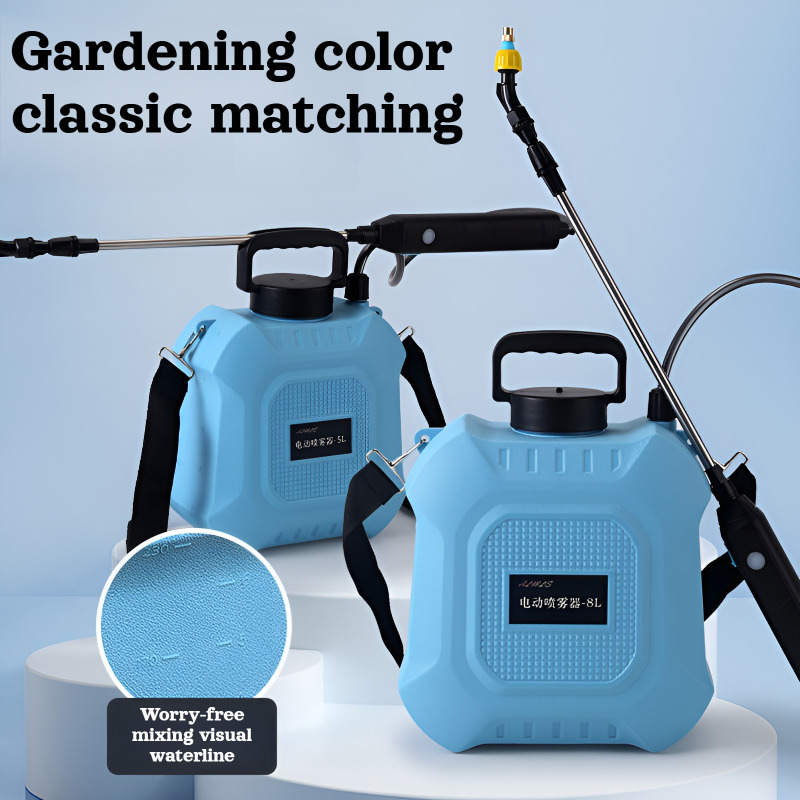 Kids Outdoor Water Sprinkler - 5L/8L USB Rechargeable Electric Watering Can