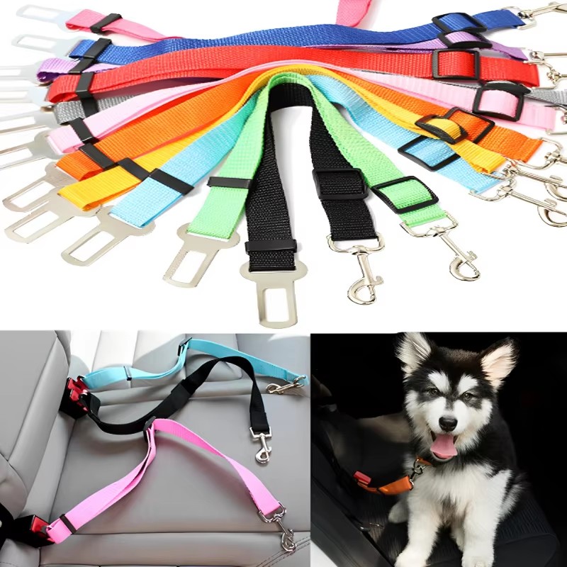 Swing Seat Belt - 1/2/7Pcs Adjustable Pet Cat Dog Car