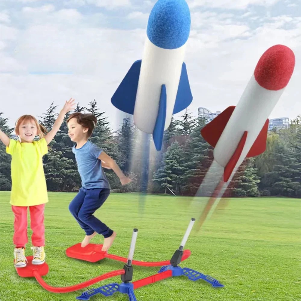Kids Outdoor Jumpsuit - Kids Outdoor Rocket Foot Pump Outdoor