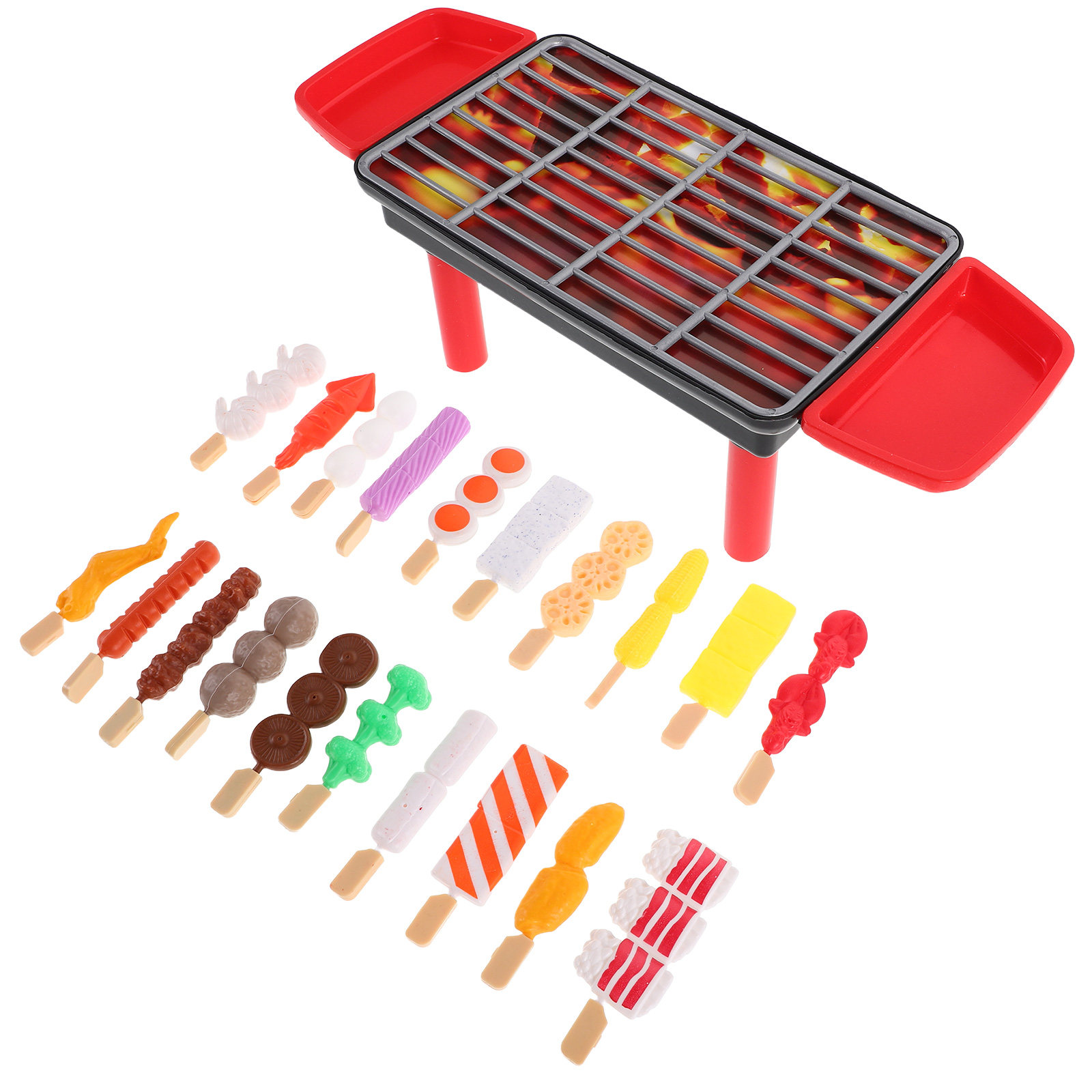 20Pcs Realistic Bbq Grill Play - Kids Outdoor Grill Set ulasan dan harga
