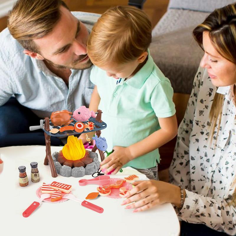 Kids Pretend Camping Set Mini  - Kids Outdoor Grill Set ulasan dan harga