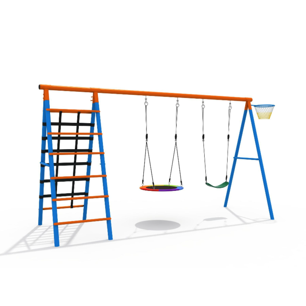 3-in-1 Kids Swing Slide Climbi - Kids Outdoor Swing Set With Slide ulasan dan harga