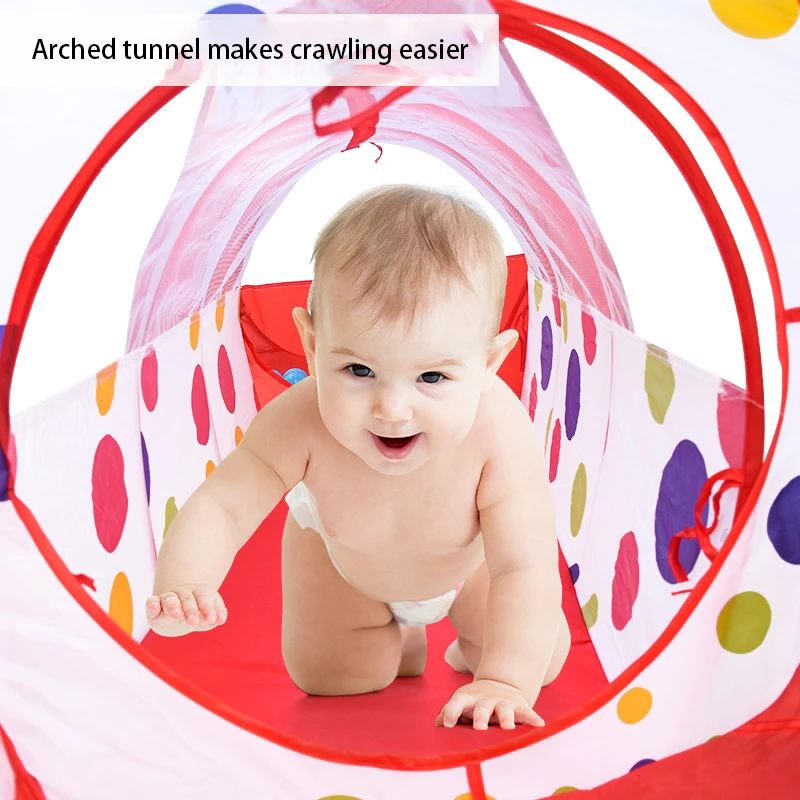 IMBABY 3 in 1 Ball Pool Foldin - Kids Outdoor Tunnel ulasan dan harga