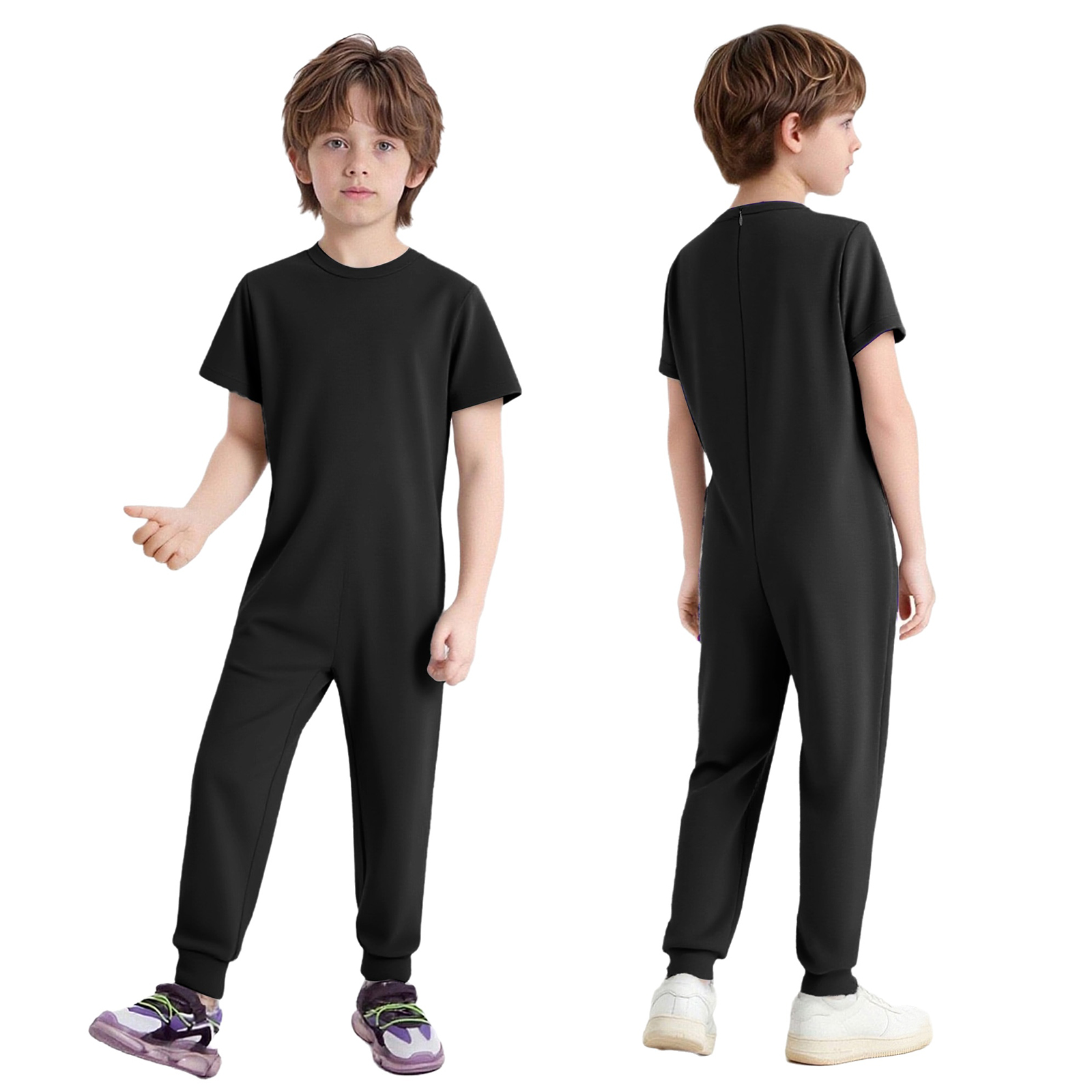 Kids Anti-strip Adaptive Jumps - Kids Outdoor Jumpsuit ulasan dan harga