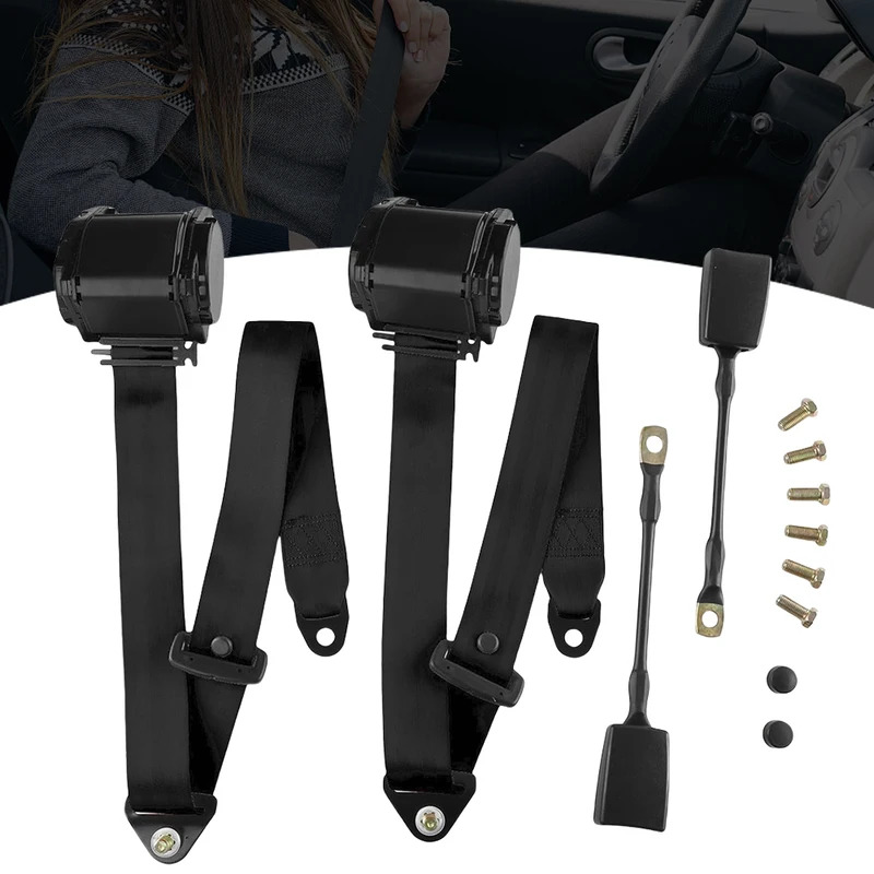2Pcs Automatic Seat Belt Three - Swing Seat Belt ulasan dan harga