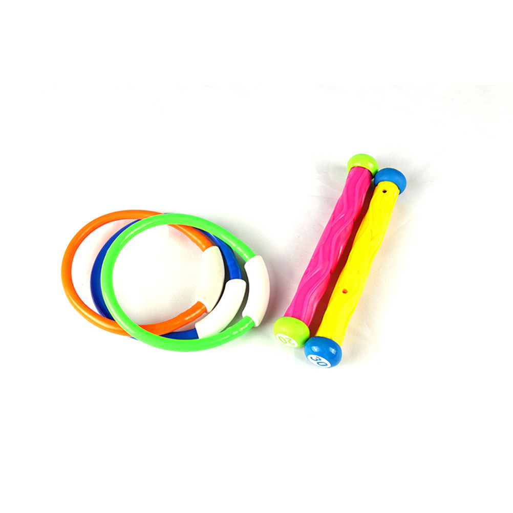 5Pcs Colorful Diving Sticks Si - Kids Outdoor Sink ulasan dan harga