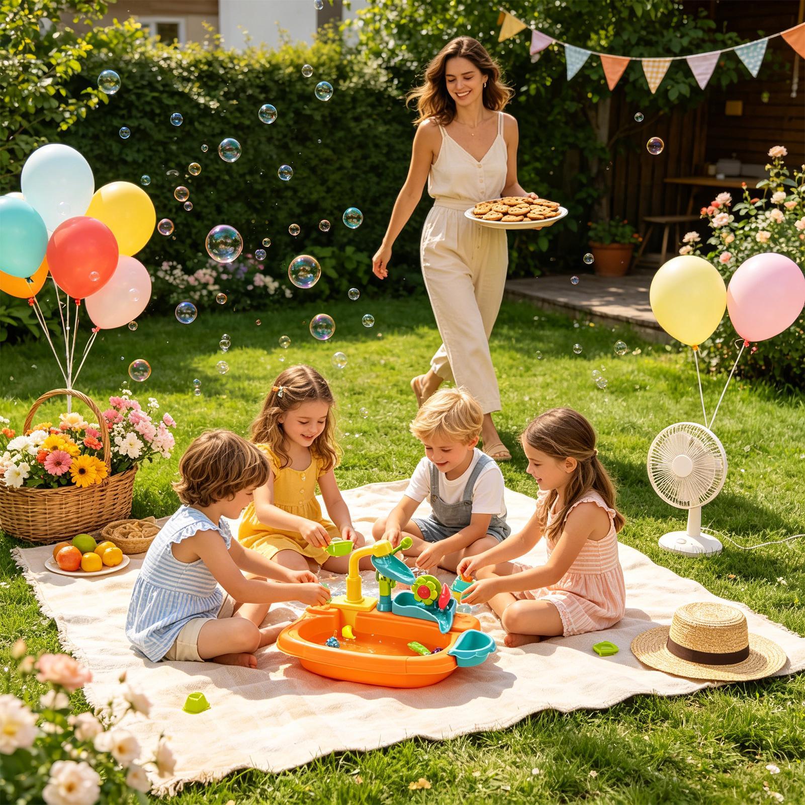 Sink Toy Automatic Battery Ope - Kids Outdoor Sink ulasan dan harga