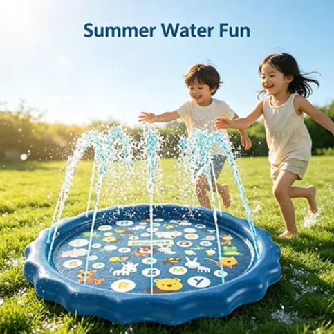 100/170cm Outdoor Kids Sprinkl - Kids Outdoor Water Sprinkler ulasan dan harga