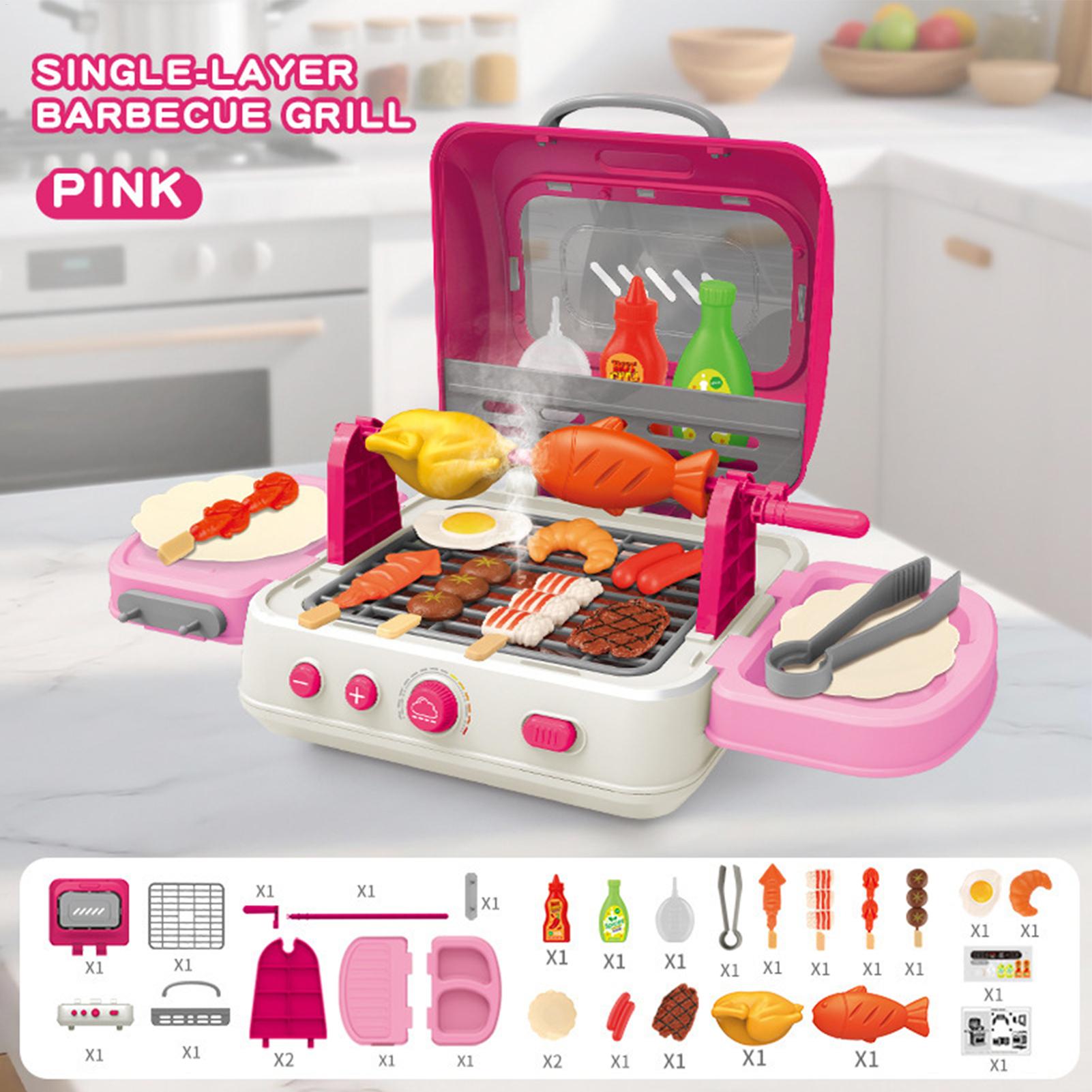 Kids Outdoor Grill Playset Int - Kids Outdoor Grill Set ulasan dan harga