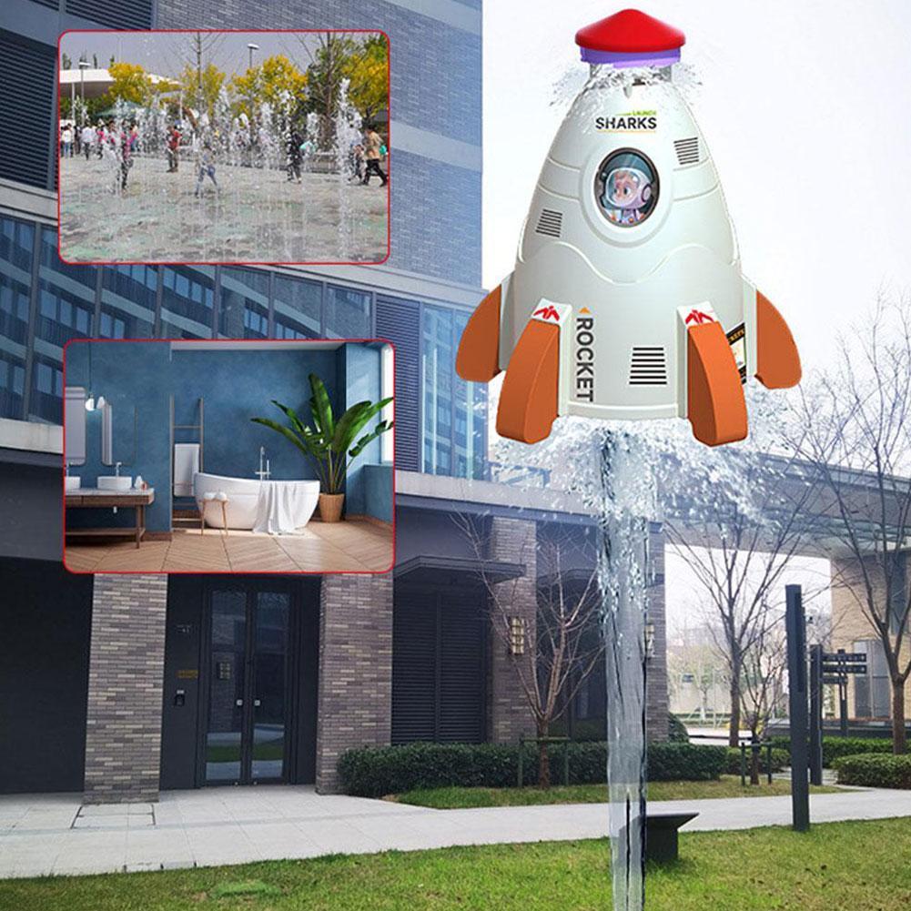 Rocket Launcher Toys Rocket Wa - Kids Outdoor Water Sprinkler ulasan dan harga