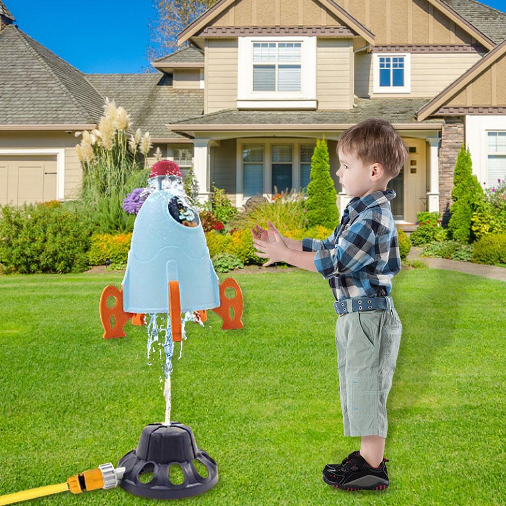 Rocket Launcher Toys Rocket Wa - Kids Outdoor Water Sprinkler ulasan dan harga