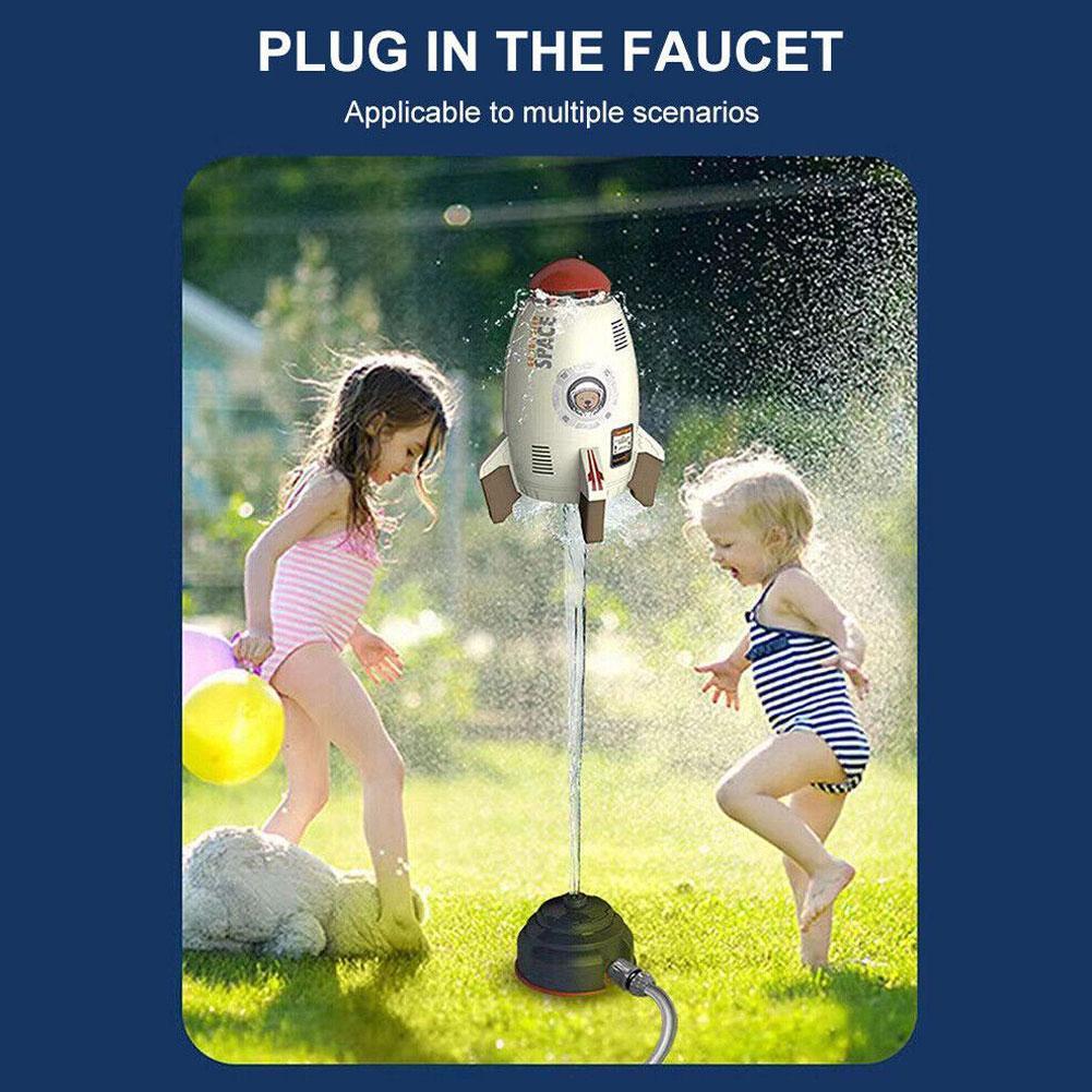 Rocket Launcher Toys Rocket Wa - Kids Outdoor Water Sprinkler ulasan dan harga