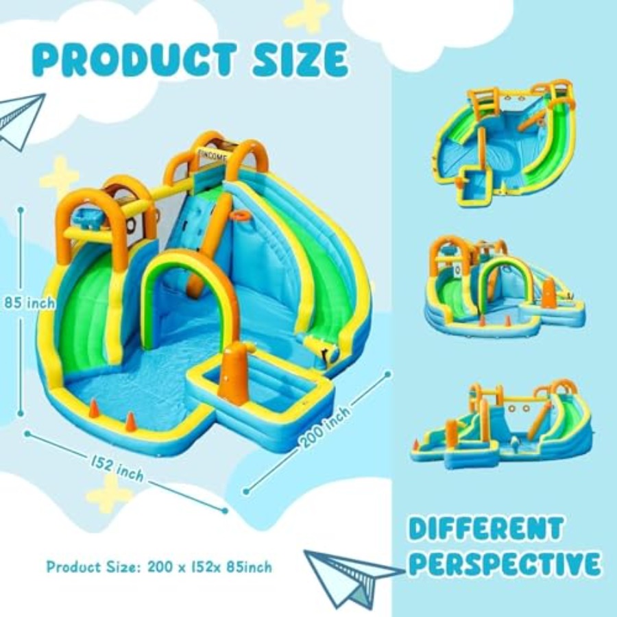 Backyard outdoor inflatable wa - Kids Outdoor Water Park ulasan dan harga