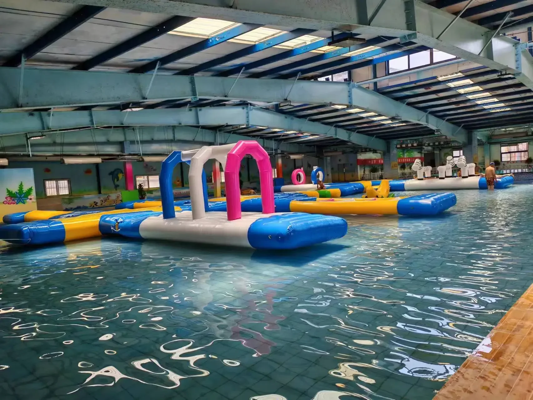 Indoor Outdoor Inflatable Wate - Kids Outdoor Water Park ulasan dan harga