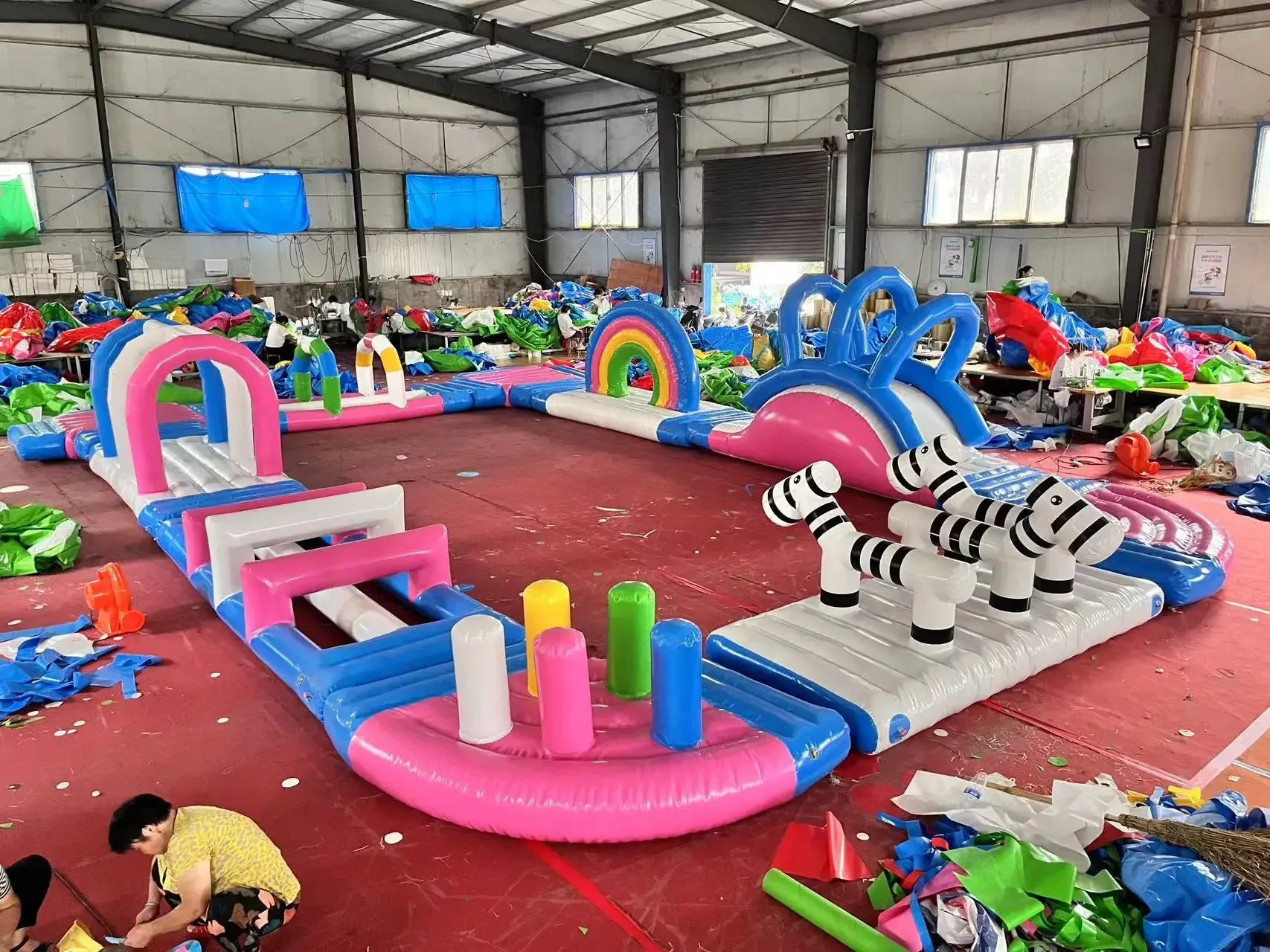 Indoor Outdoor Inflatable Wate - Kids Outdoor Water Park ulasan dan harga