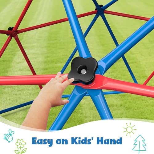 Clim Dome Swing Set with LED S - Kids Outdoor Jungle Gym ulasan dan harga