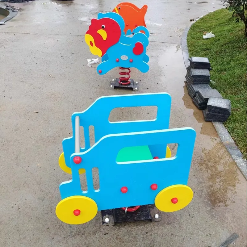 Outdoor Double Seesaw Rocking  - Kids Outdoor Music ulasan dan harga