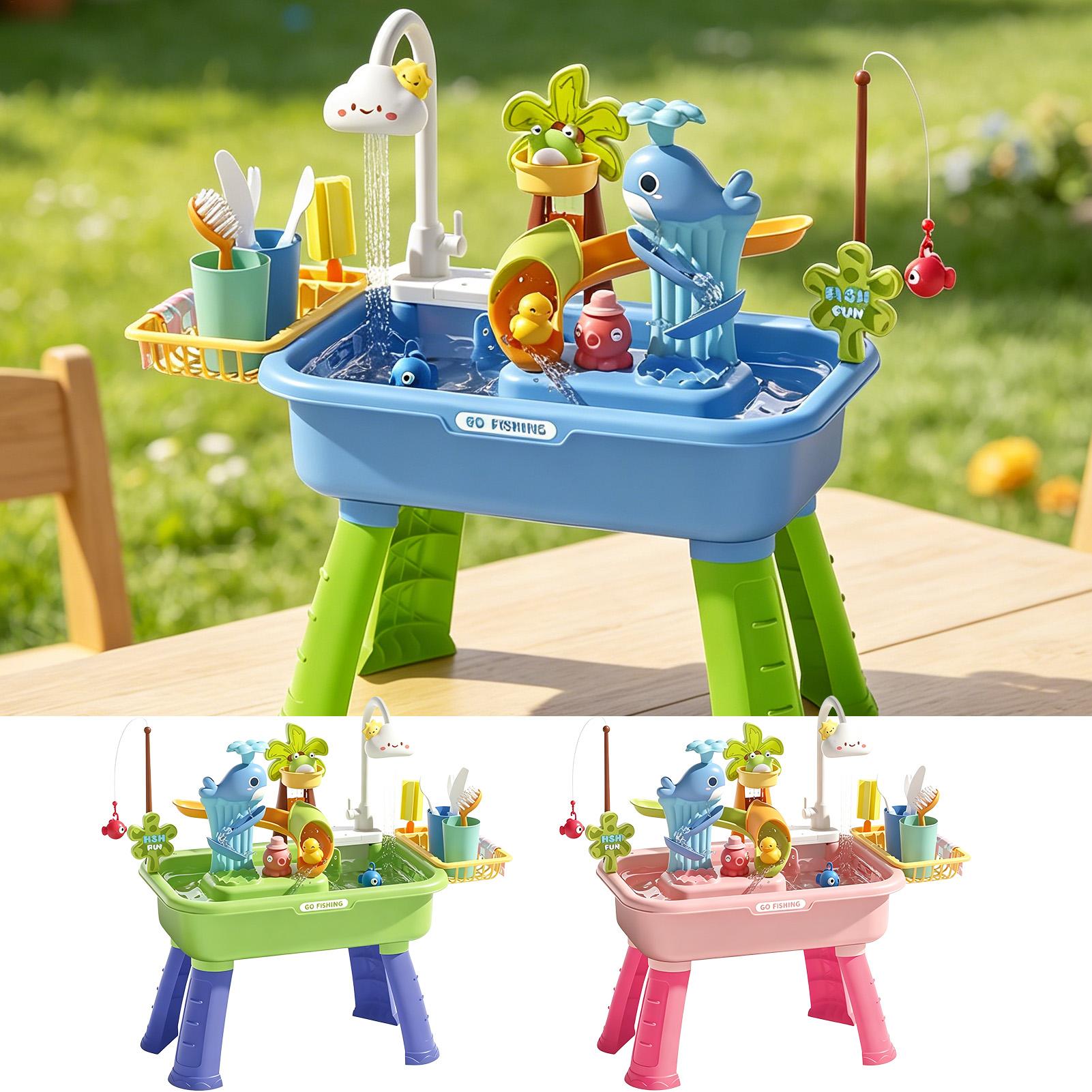 Kids Water Table with Pump, Se - Kids Outdoor Sink ulasan dan harga