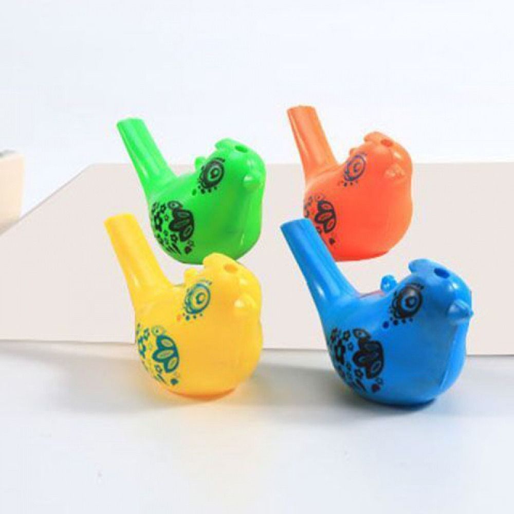 5PCS Colored Water Bird Whistl - Kids Outdoor Music ulasan dan harga
