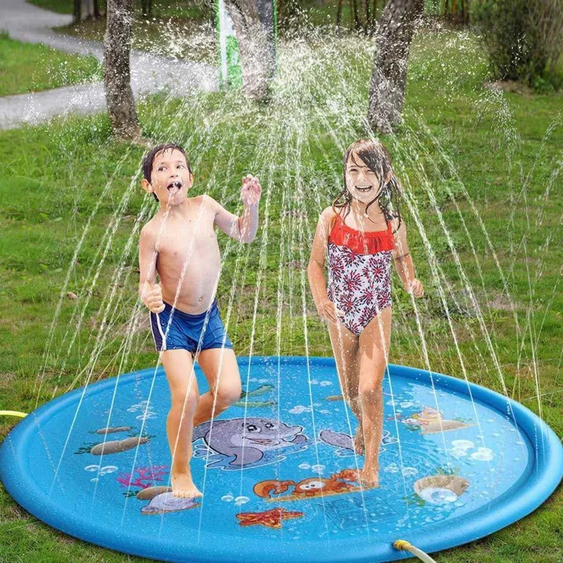 Water Splash Pools Kids Outdoo - Kids Outdoor Water Sprinkler ulasan dan harga