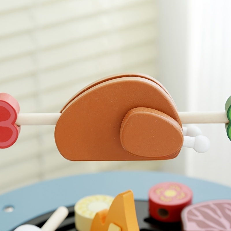 Wooden Barbecue Playset For Ki - Kids Outdoor Grill Set ulasan dan harga