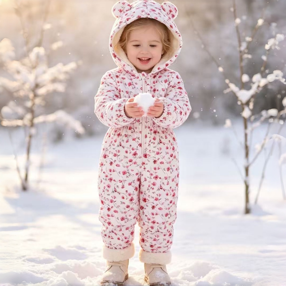 Kids Girls' Autumn/Winter Zipp - Kids Outdoor Jumpsuit ulasan dan harga