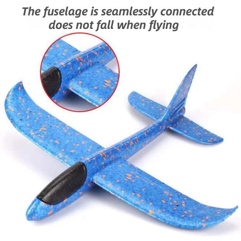 48cm Large Foam Airplane Child - Play Kids Outdoor ulasan dan harga