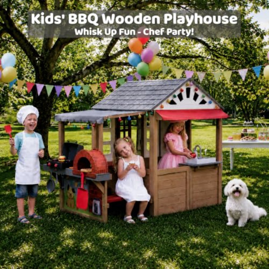 Outdoor Playhouse For Kids Age - Kids Outdoor Grill Set ulasan dan harga