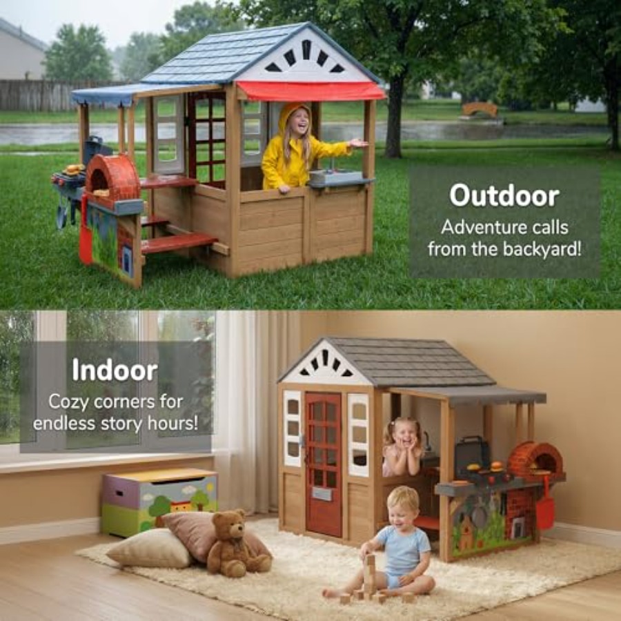 Outdoor Playhouse For Kids Age - Kids Outdoor Grill Set ulasan dan harga