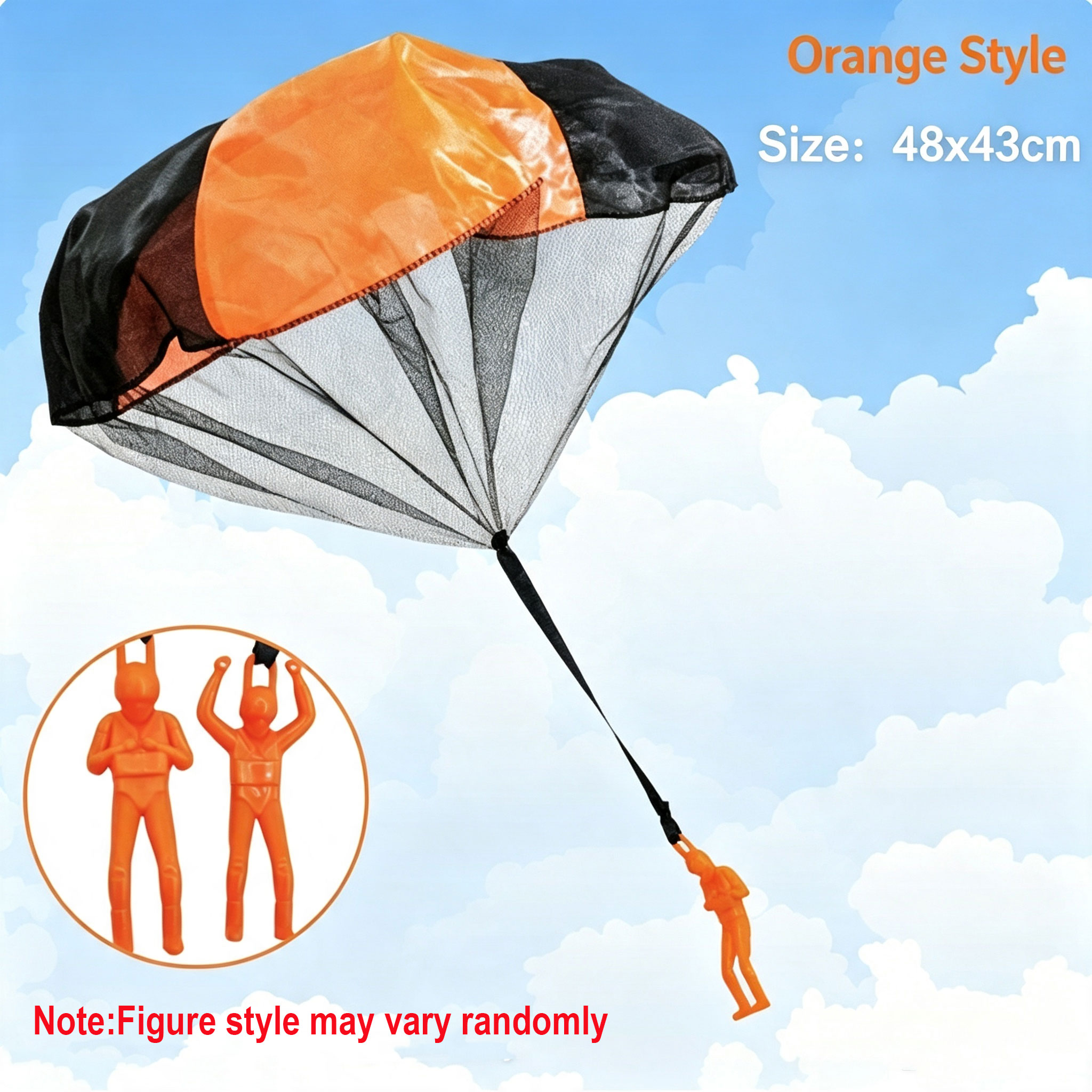 3/6Pcs Parachute Toys for Kids - Kids Unique Outdoor Toys ulasan dan harga
