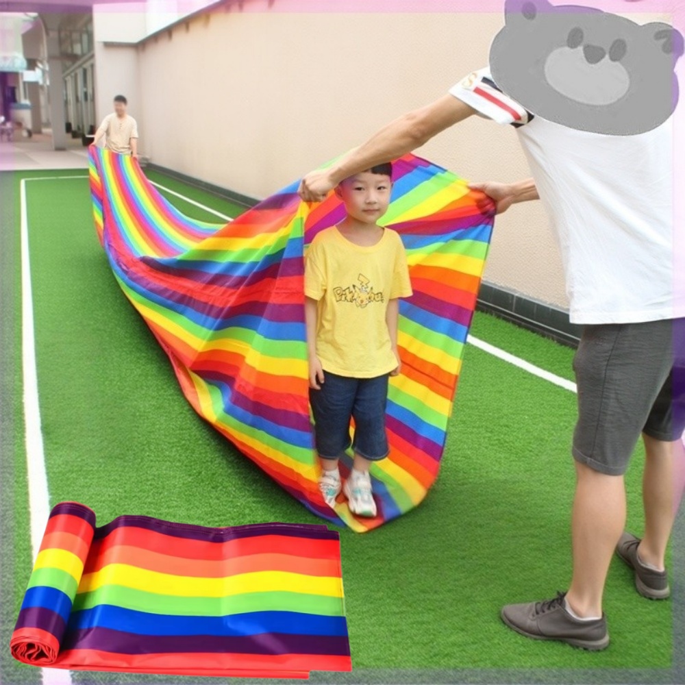 3/5/8M Colorful Rainbow Kids P - Kids Outdoor Tunnel ulasan dan harga