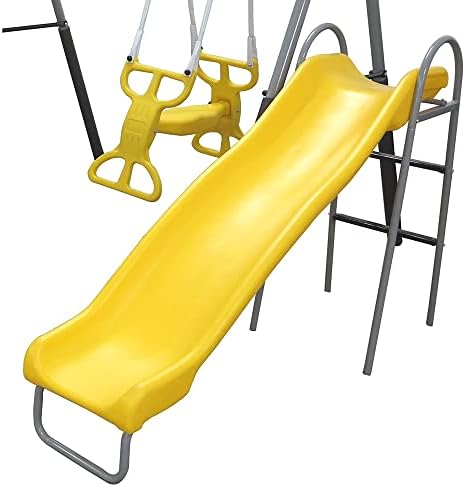Sun Playground Metal A Fe Kids - Kids Outdoor Swing Set With Slide ulasan dan harga