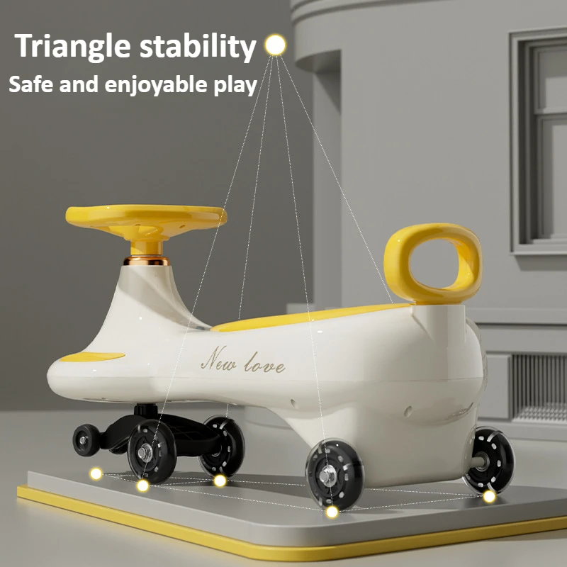 Cute Kids Swing Wiggle Car Ant - Kids Outdoor Music ulasan dan harga