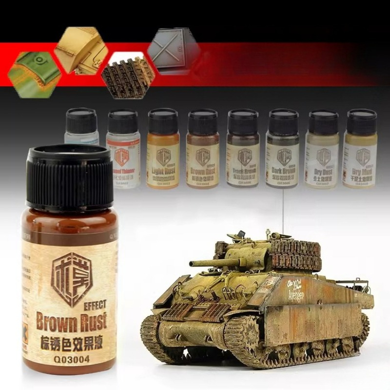 40ml/ Bottle Model Rust Off Pa - Tamiya Model Paint Set ulasan dan harga