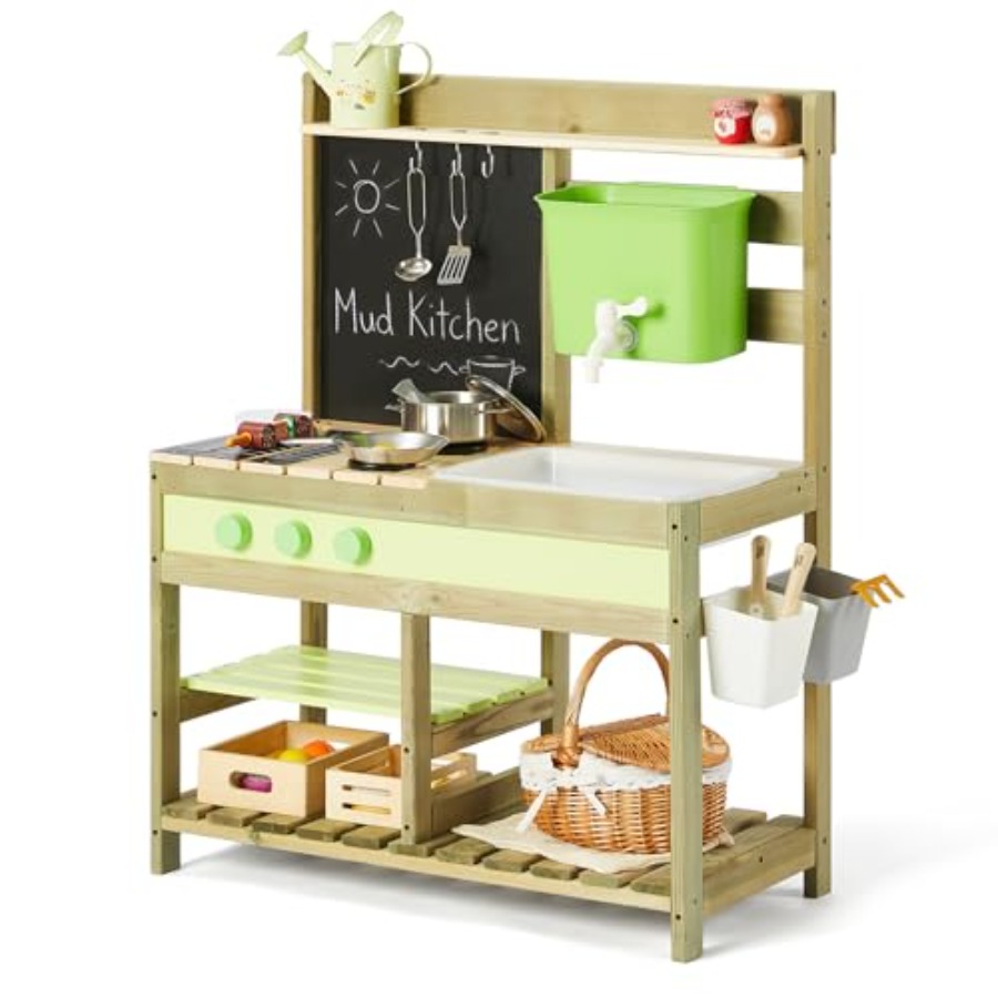 Outdoor mud kitchen for kids:  - Kids Outdoor Sink ulasan dan harga