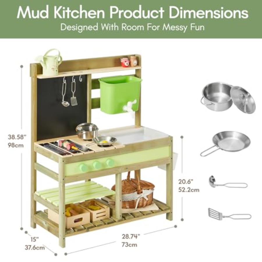 Outdoor mud kitchen for kids:  - Kids Outdoor Sink ulasan dan harga