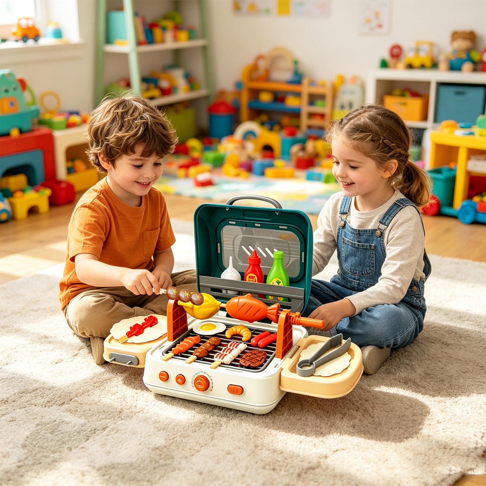 Kids Outdoor Grill Playset Fol - Kids Outdoor Grill Set ulasan dan harga