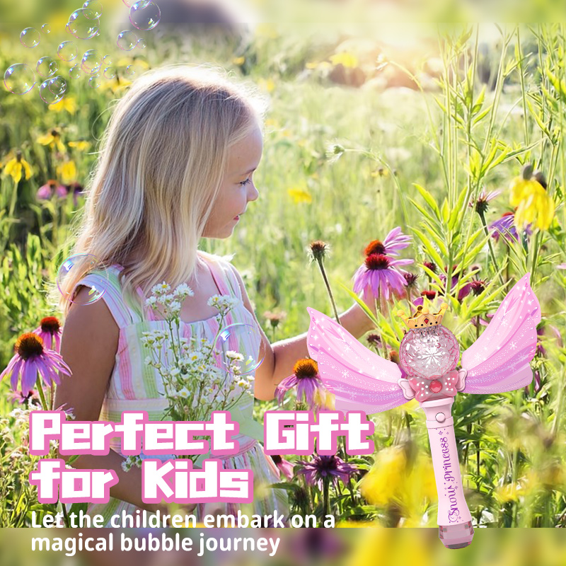 Princess Angel Wing Bubble Wan - Kids Outdoor Music ulasan dan harga