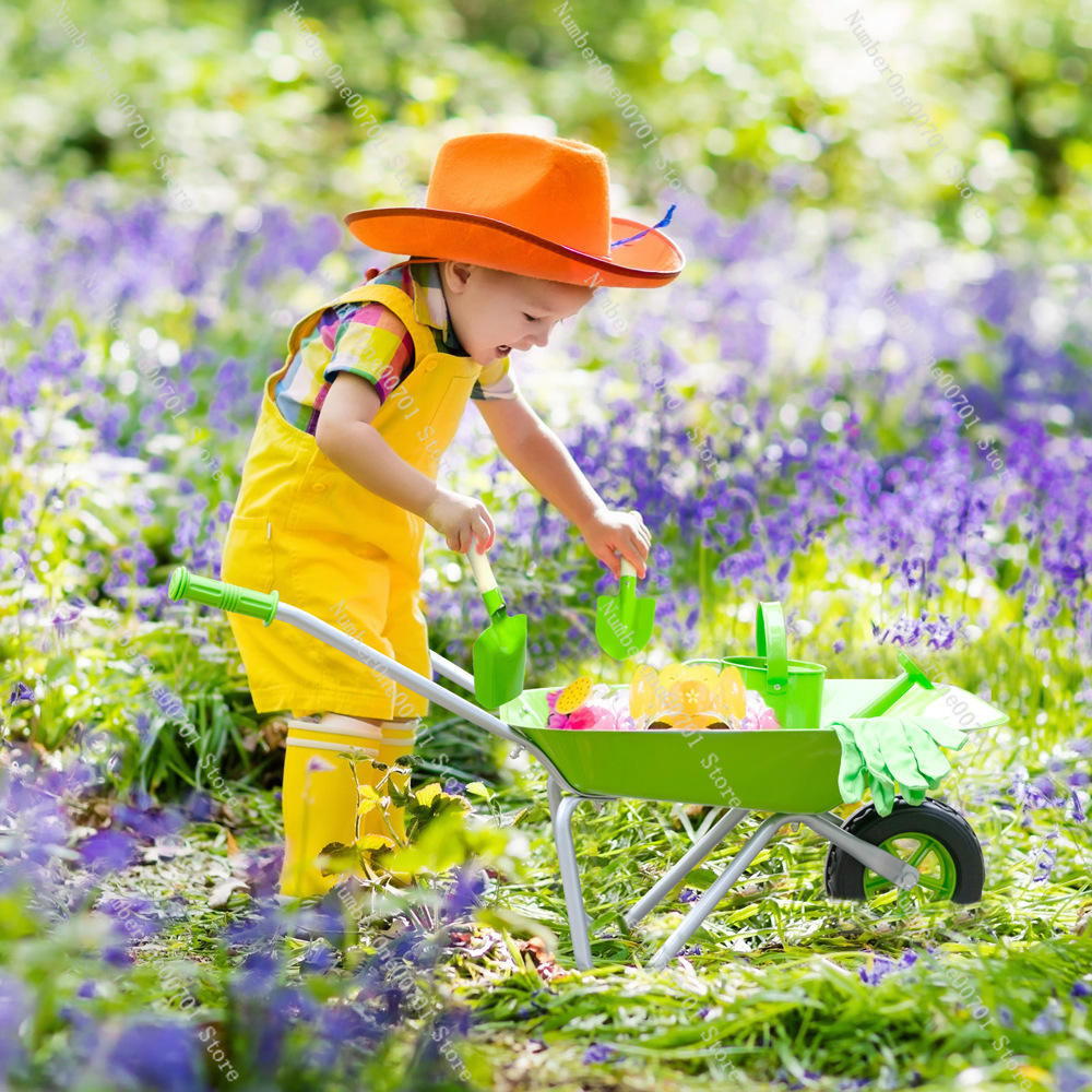 Kids Outdoor Wheelbarrow, Gree - Play Kids Outdoor ulasan dan harga