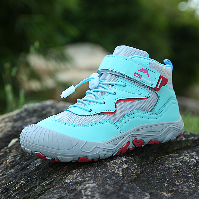 Outdoor anti slip Hiking Shoes - Kids Outdoor Climbing Equipment ulasan dan harga