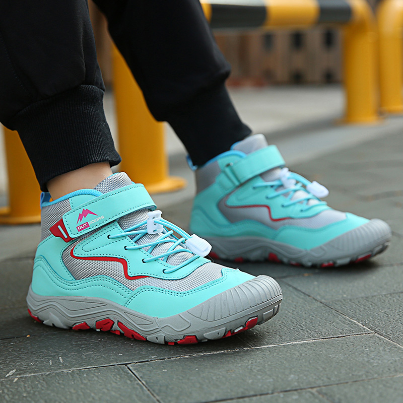 Outdoor anti slip Hiking Shoes - Kids Outdoor Climbing Equipment ulasan dan harga