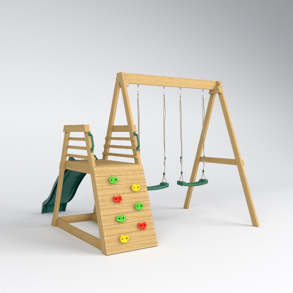 2026 Jungle Gym Slide Swing Ga - Kids Outdoor Swing Set With Slide ulasan dan harga