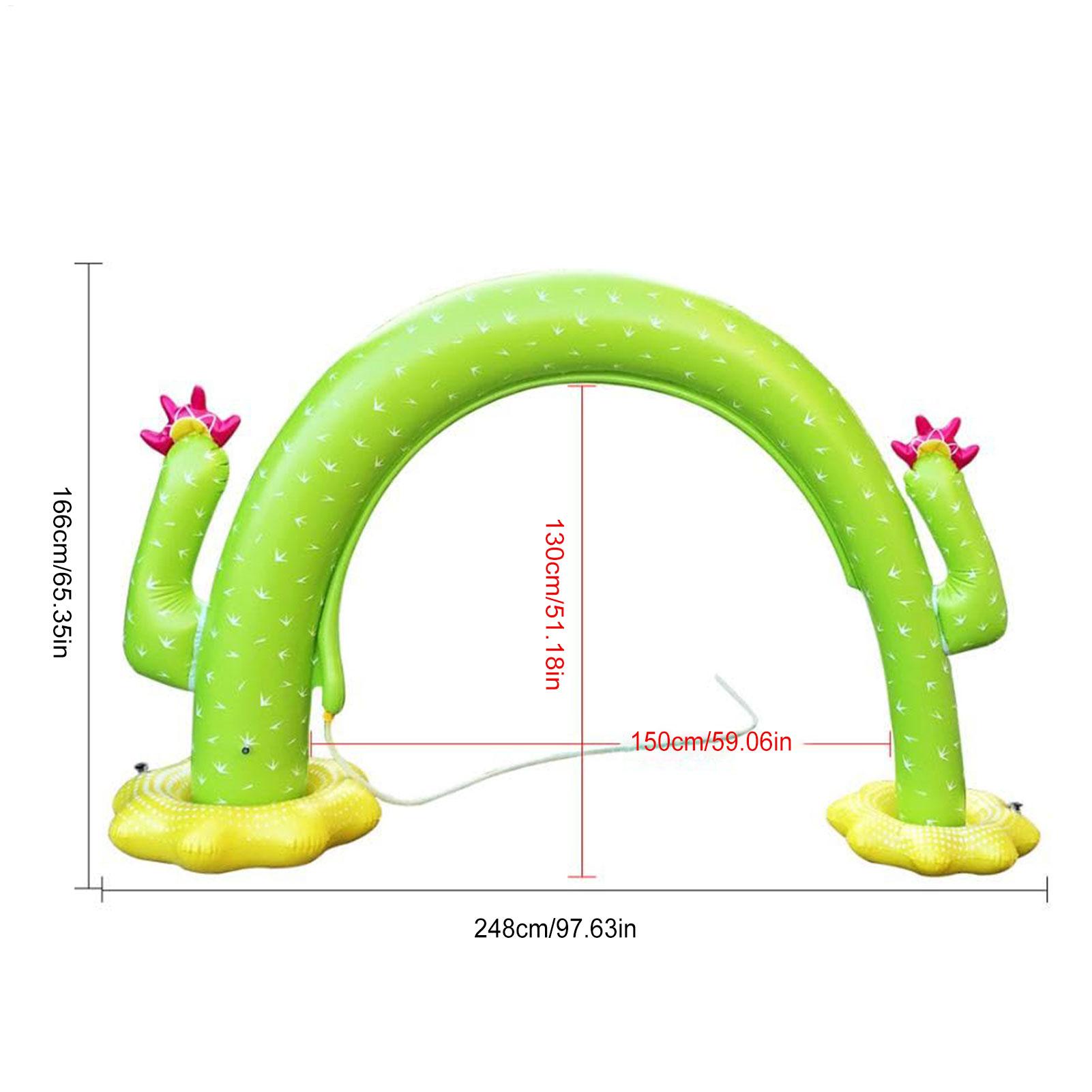 Inflatable Cactus Sprinkler fo - Kids Outdoor Tunnel ulasan dan harga