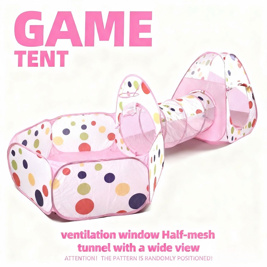 Children's Play Tent, Toy Ball - Kids Outdoor Tunnel ulasan dan harga