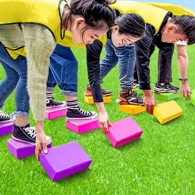 Color Foam Stepping Stones Riv - Kids Outdoor Climbing Equipment ulasan dan harga