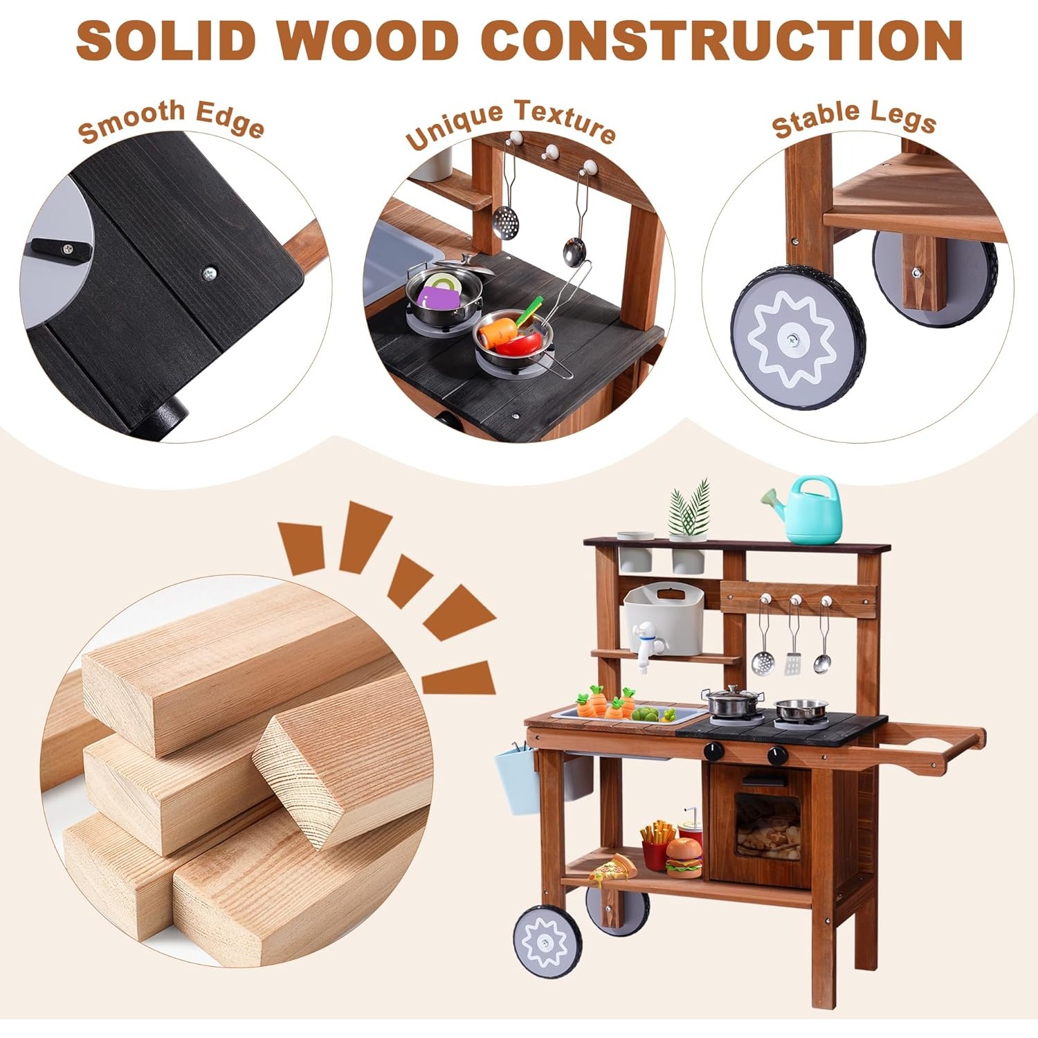 Outdoor Mud Kitchen Toy for Ki - Kids Outdoor Sink ulasan dan harga