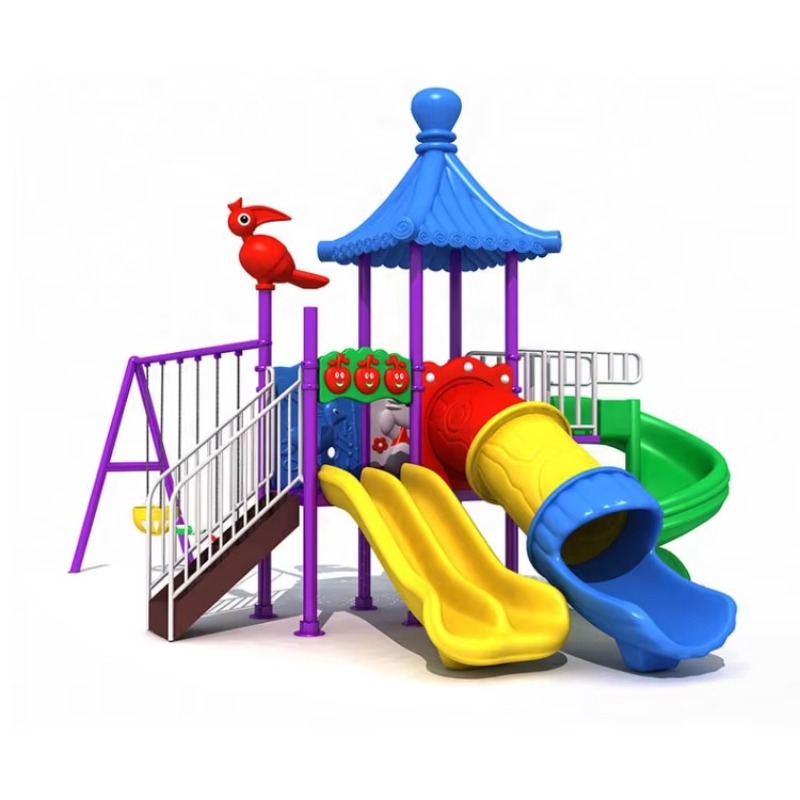 Wholesale Low Price Outdoor Am - Kids Outdoor Swing Set With Slide ulasan dan harga