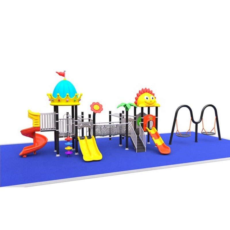 Wholesale Low Price Outdoor Am - Kids Outdoor Swing Set With Slide ulasan dan harga