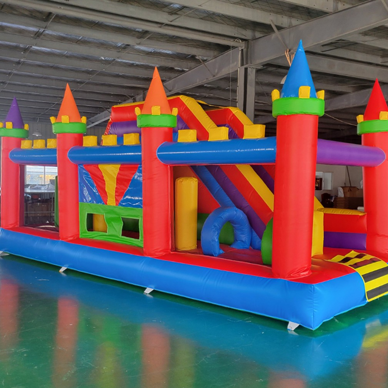 Commercial Inflatable Obstacle - Kids Outdoor Tunnel ulasan dan harga