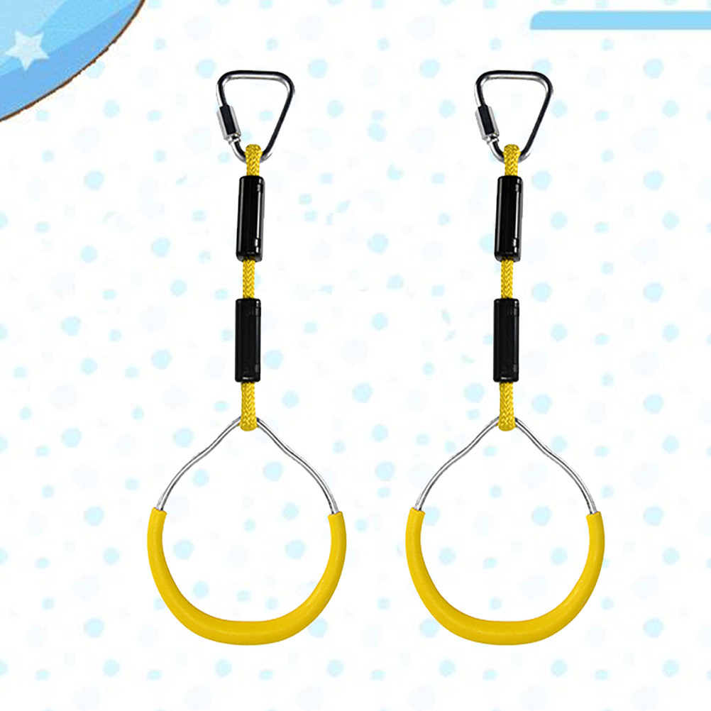 2Pcs Colorful Gymnastic Rings  - Play Kids Outdoor ulasan dan harga